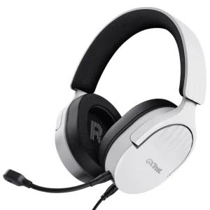 Auriculares Trust GXT 489W Fayzo, Gamer, Mini Plug 3.5mm, Blanco