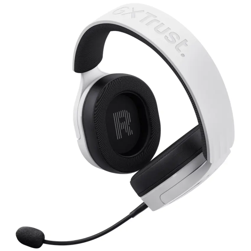 Auriculares Trust GXT 489W Fayzo, Gamer, Mini Plug 3.5mm, Blanco