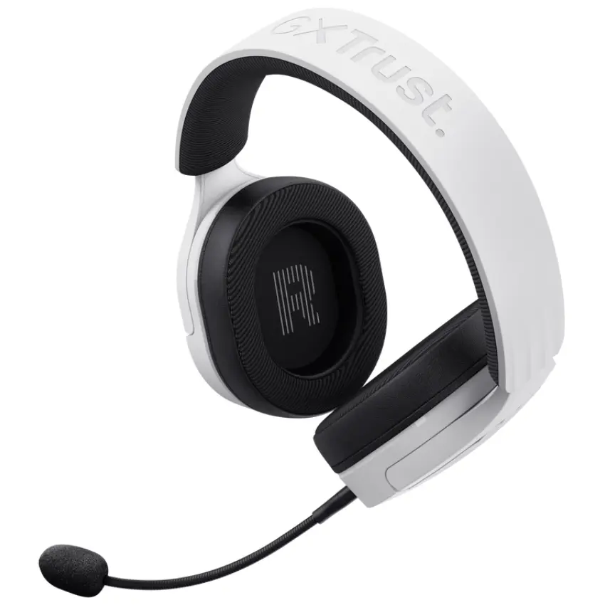 Auriculares Trust GXT 490W Fayzo, Gamer, USB, Blanco