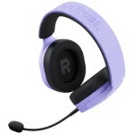 Auriculares Trust GXT 490P Fayzo, Gamer, USB, Púrpura