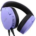 Auriculares Trust GXT 490P Fayzo, Gamer, USB, Púrpura