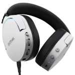 Auriculares Inalámbricos Trust GXT 491W Fayzo, Gamer, RGB, Bluetooth, Blanco