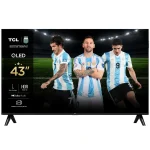 Smart TV TCL 43S5K, 43", 1920×1080, FHD, QLED, HDR10, HDMI, Google TV
