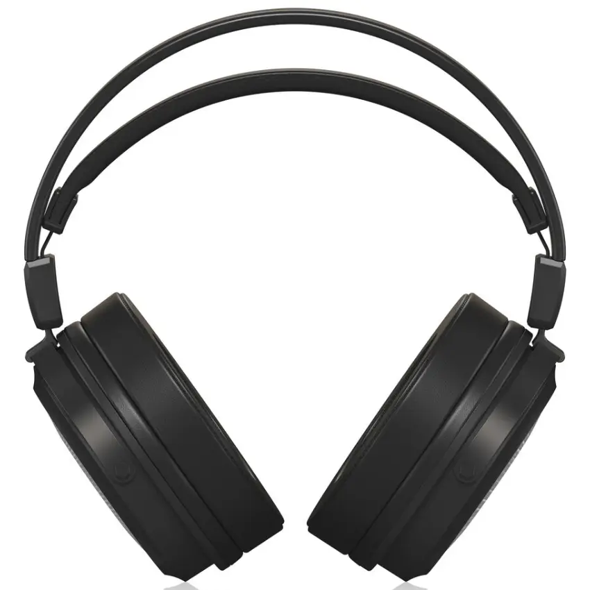Auriculares de Monitoreo Abiertos Behringer ALPHA, Estilo Retro (Negro/Plateado)
