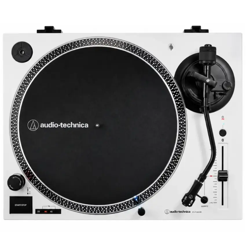 Bandeja Giradiscos Audio-Technica AT-LP120XBT-USBWH con USB y Bluetooth (Blanco)