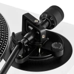 Bandeja Giradiscos Audio-Technica AT-LP120XBT-USBWH con USB y Bluetooth (Blanco)