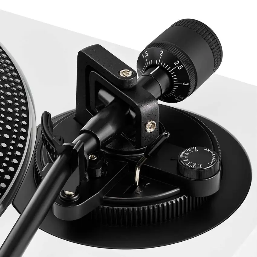 Bandeja Giradiscos Audio-Technica AT-LP120XBT-USBWH con USB y Bluetooth (Blanco)