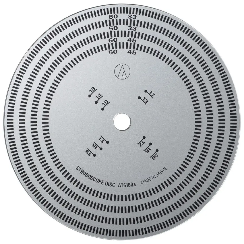 Disco Estroboscópico Audio-Technica AT6180a Disco Estroboscópico Audio-Technica AT6180a