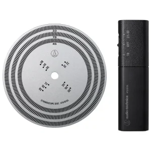 Disco Estroboscópico Audio-Technica AT6181DL, Incluye Luz Estroboscópica de Cuarzo