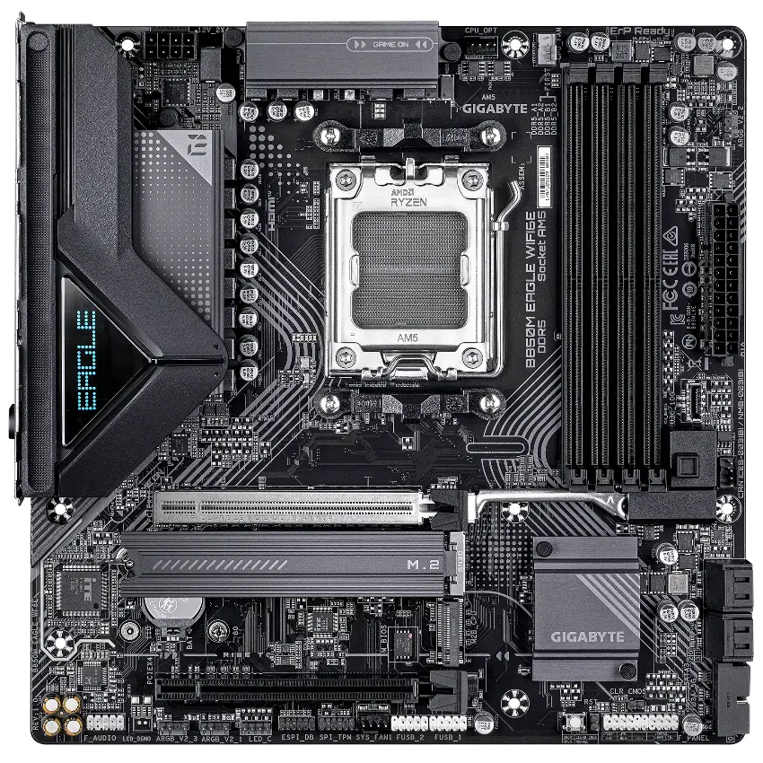 Motherboard Gigabyte B850M EAGLE WIFI6E, Socket AM5 Motherboard Gigabyte B850M EAGLE WIFI6E, Socket AM5
