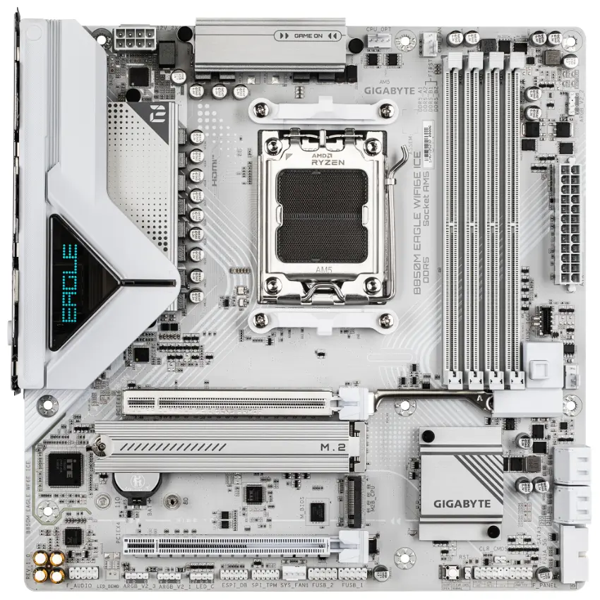 Motherboard Gigabyte B850M EAGLE WIFI6E ICE, Socket AM5