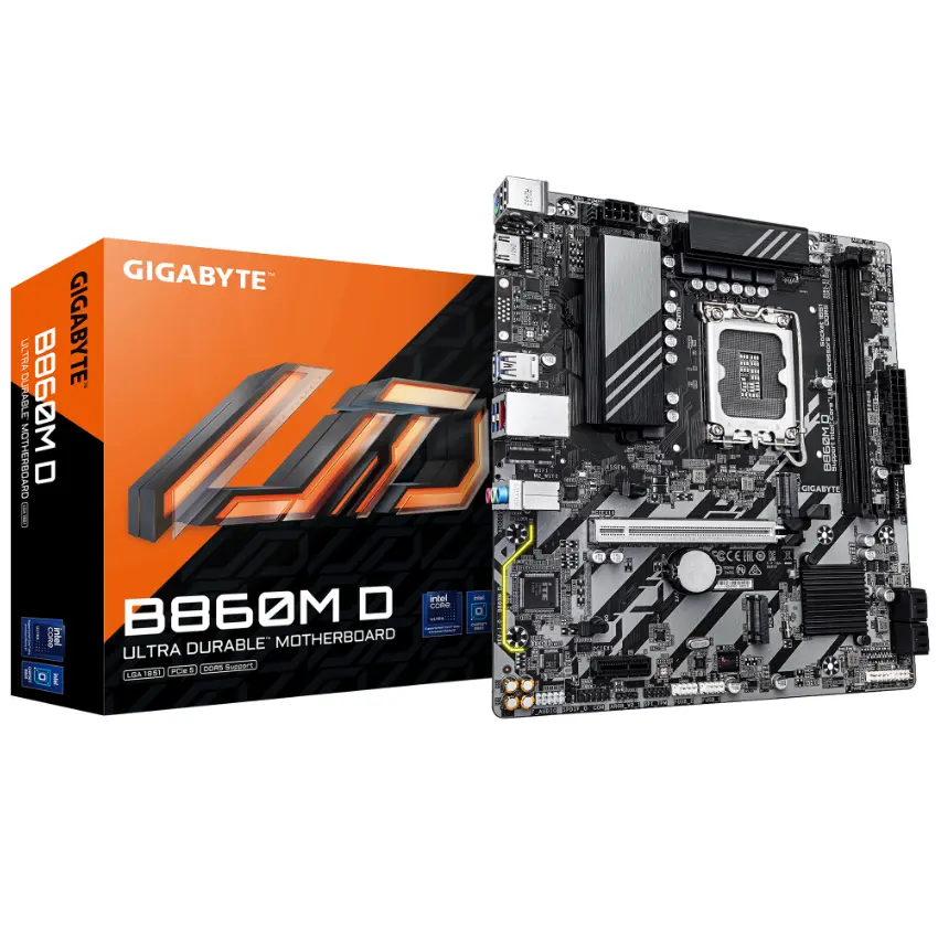Motherboard Gigabyte B860M D, Socket 1851 Motherboard Gigabyte B860M D, Socket 1851
