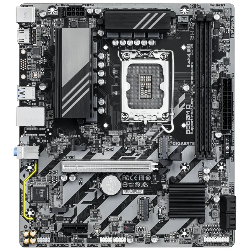 Motherboard Gigabyte B860M D, Socket 1851 Motherboard Gigabyte B860M D, Socket 1851