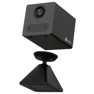 Cámara de Seguridad EZVIZ CB2 4G, 2K, 3 MP, Visión nocturna, Alimentada por batería, Interior, Negro