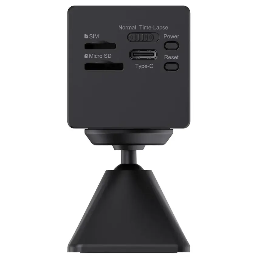 Cámara de Seguridad EZVIZ CB2 4G, 2K, 3 MP, Visión nocturna, Alimentada por batería, Interior, Negro