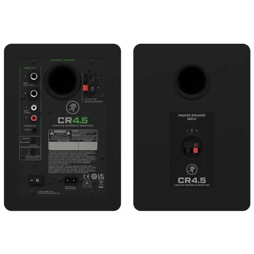 Monitores de Estudio Mackie CR4.5 (Par)