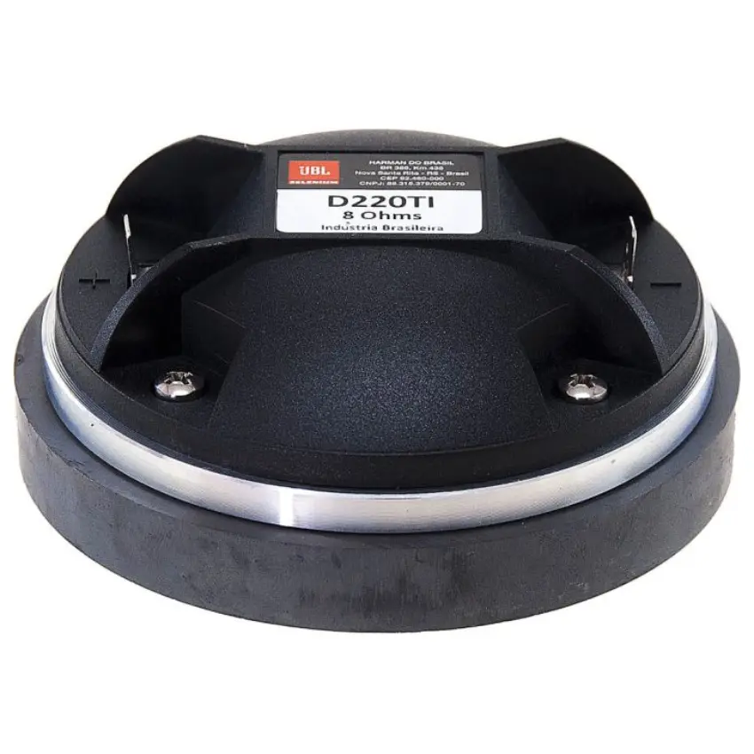 Driver de Compresión JBL Selenium D220Ti de 1", 80 W, 109 dB, 8 ohms, Screw-On