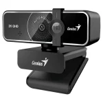 Cámara Web Genius FaceCam 3000AF, USB-A y USB-C, Incluye Trípode