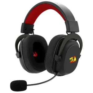 Auriculares Inalámbricos Redragon Zeus Pro H510, Gamer, RGB, Bluetooth, Negro