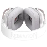 Auriculares Inalámbricos Redragon Zeus Pro H510, Gamer, RGB, Bluetooth, Blanco