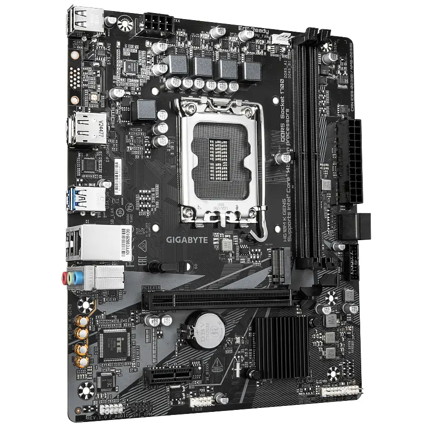 Motherboard Gigabyte H610M K GEN5, Socket 1700 Motherboard Gigabyte H610M K GEN5, Socket 1700