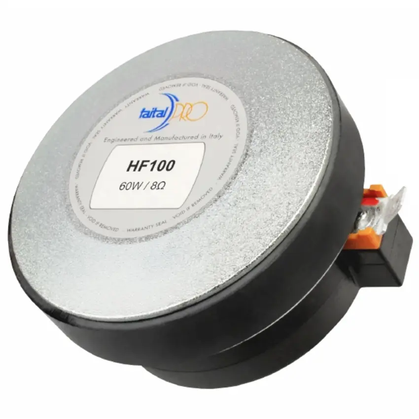 Driver de Compresión FaitalPRO HF100 de 1", 30 W, 108 dB, 8 ohms, Bolt-On Driver de Compresión FaitalPRO HF100 de 1", 30 W, 108 dB, 8 ohms, Bolt-On