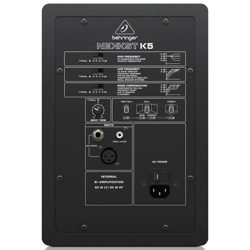 Monitor de Estudio Biamplificado Behringer NEKKST K5