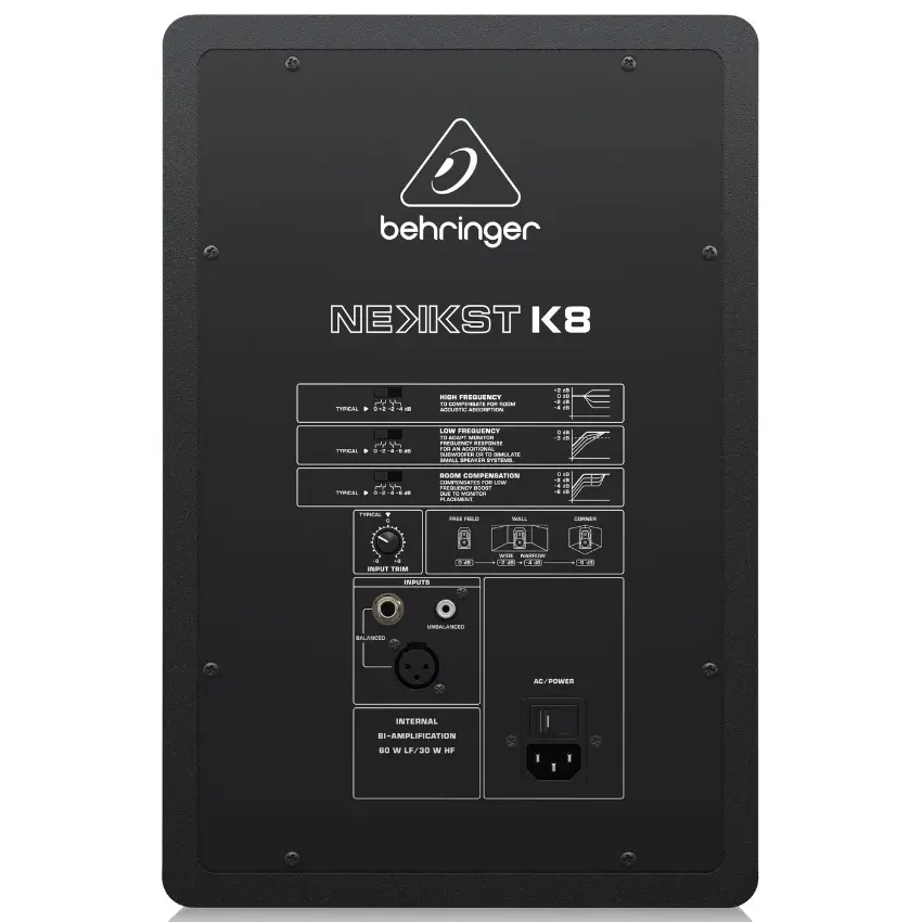 Monitor de Estudio Biamplificado Behringer NEKKST K8