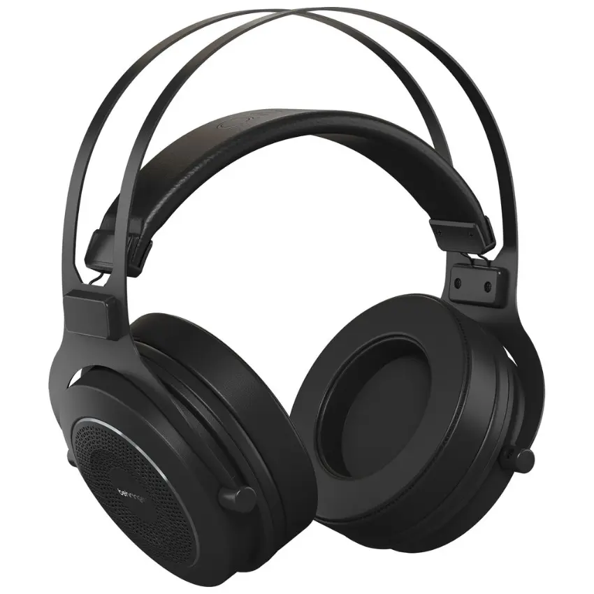 Auriculares de Monitoreo Abiertos Behringer OMEGA, Estilo Retro (Negro)