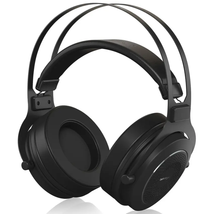 Auriculares de Monitoreo Abiertos Behringer OMEGA, Estilo Retro (Negro)