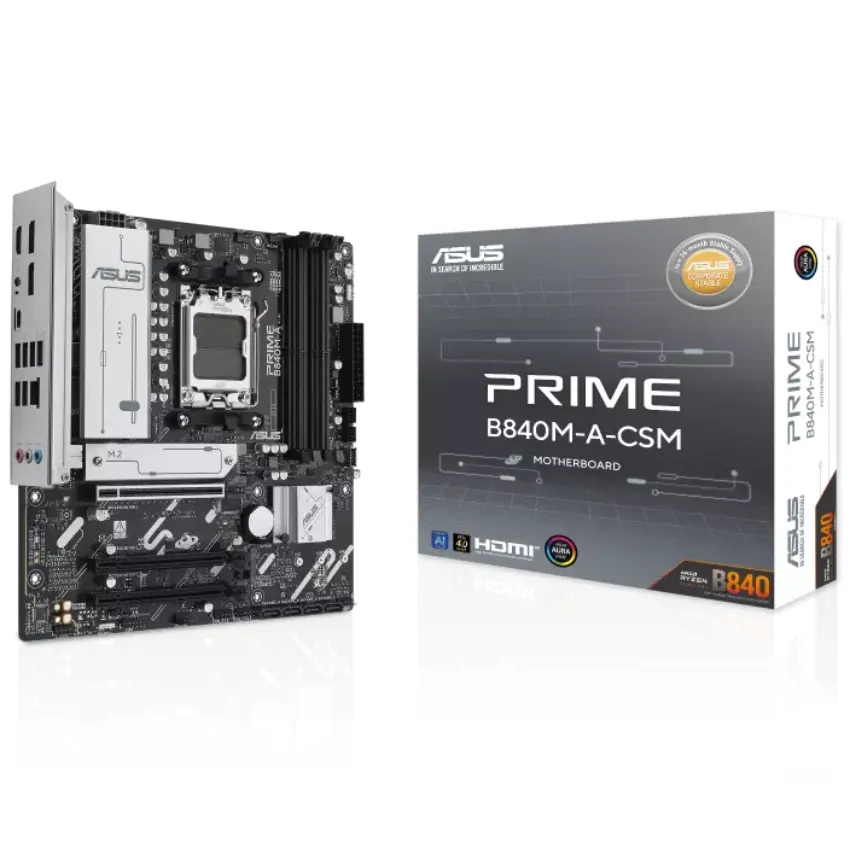 Motherboard ASUS PRIME B840M-A-CSM, Socket AM5 Motherboard ASUS PRIME B840M-A-CSM, Socket AM5