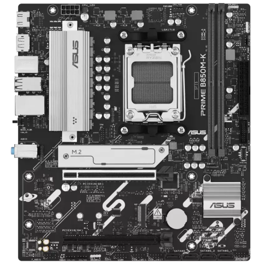 Motherboard ASUS PRIME B850M-K, Socket AM5 Motherboard ASUS PRIME B850M-K, Socket AM5