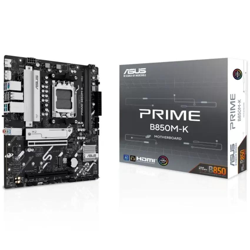 Motherboard ASUS PRIME B850M-K, Socket AM5 Motherboard ASUS PRIME B850M-K, Socket AM5