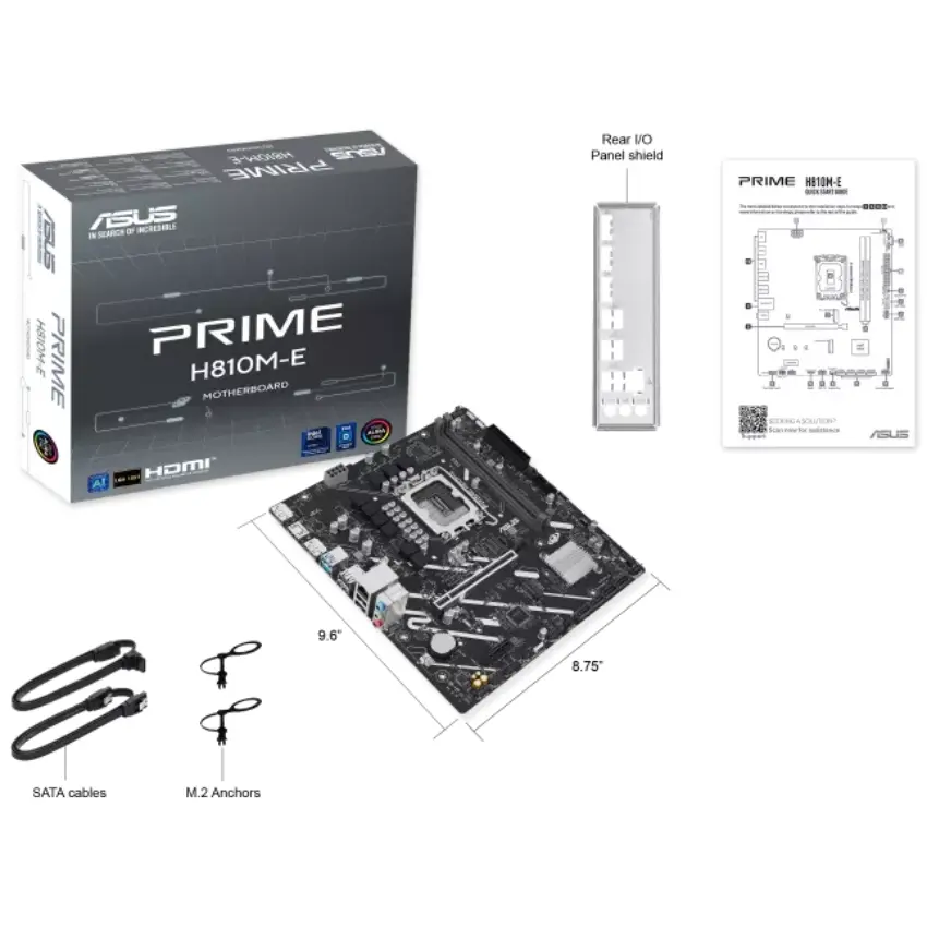Motherboard ASUS PRIME H810M-E, Socket 1851
