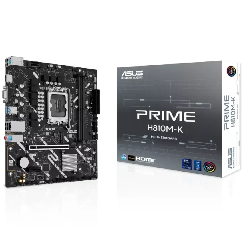 Motherboard ASUS PRIME H810M-K, Socket 1851 Motherboard ASUS PRIME H810M-K, Socket 1851