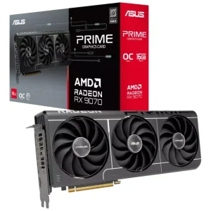 Placa de Video ASUS Prime Radeon RX 9070 EVO OC Edition 16GB GDDR6