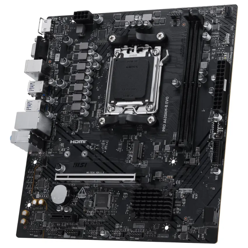Motherboard MSI PRO A620AM-B EVO, Socket AM5
