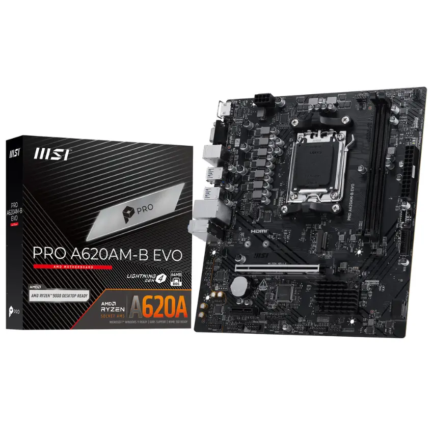Motherboard MSI PRO A620AM-B EVO, Socket AM5