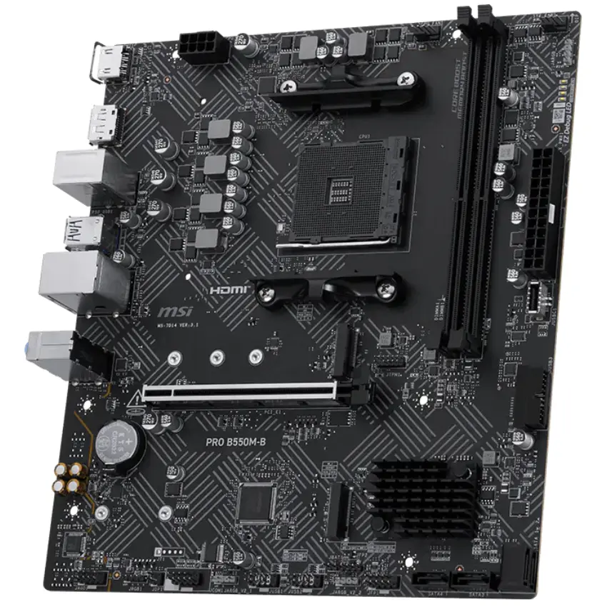 Motherboard MSI PRO B550M-B, Socket AM4