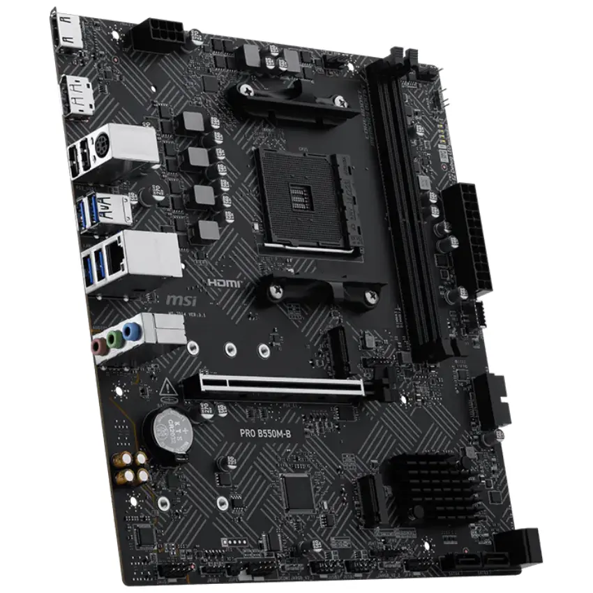 Motherboard MSI PRO B550M-B, Socket AM4