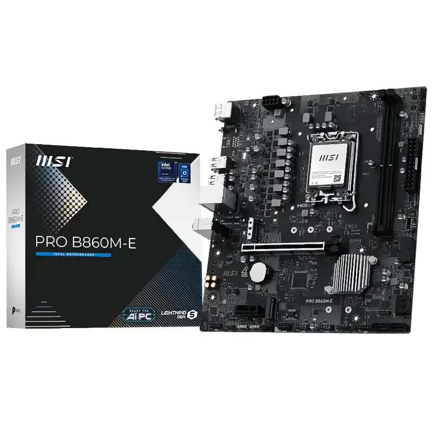 Motherboard MSI PRO B860M-E, Socket 1851 Motherboard MSI PRO B860M-E, Socket 1851