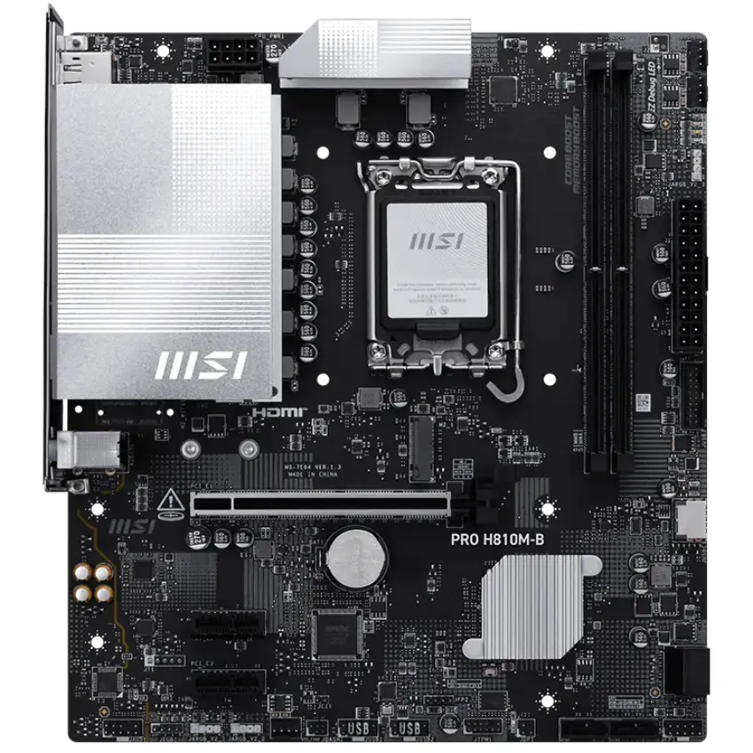 Motherboard MSI PRO H810M-B, Socket 1851