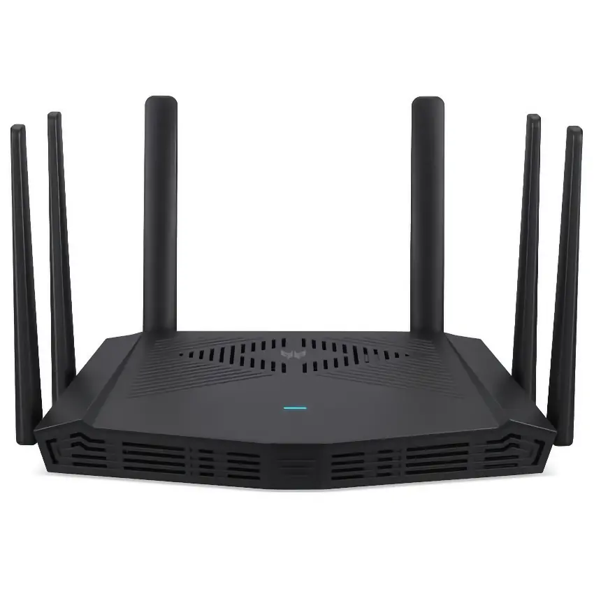 Router Wi-Fi Acer Predator Connect W6x, AX6000, Doble banda, Negro