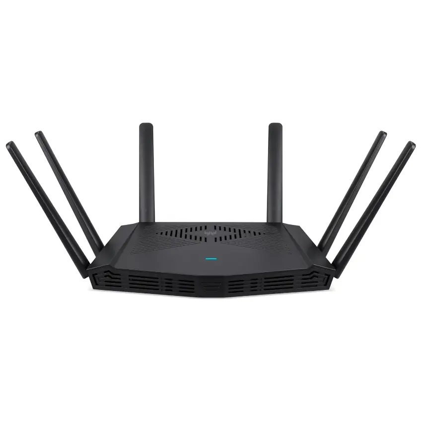Router Wi-Fi Acer Predator Connect W6x, AX6000, Doble banda, Negro