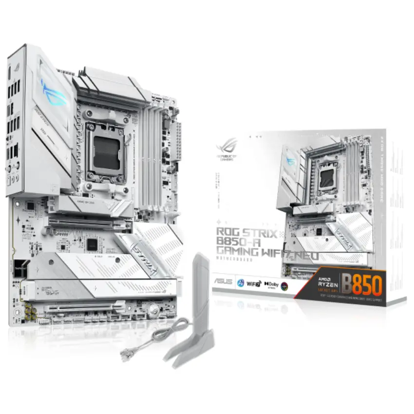 Motherboard ASUS ROG STRIX B850-A GAMING WIFI7 NEO, Socket AM5 Motherboard ASUS ROG STRIX B850-A GAMING WIFI7 NEO, Socket AM5