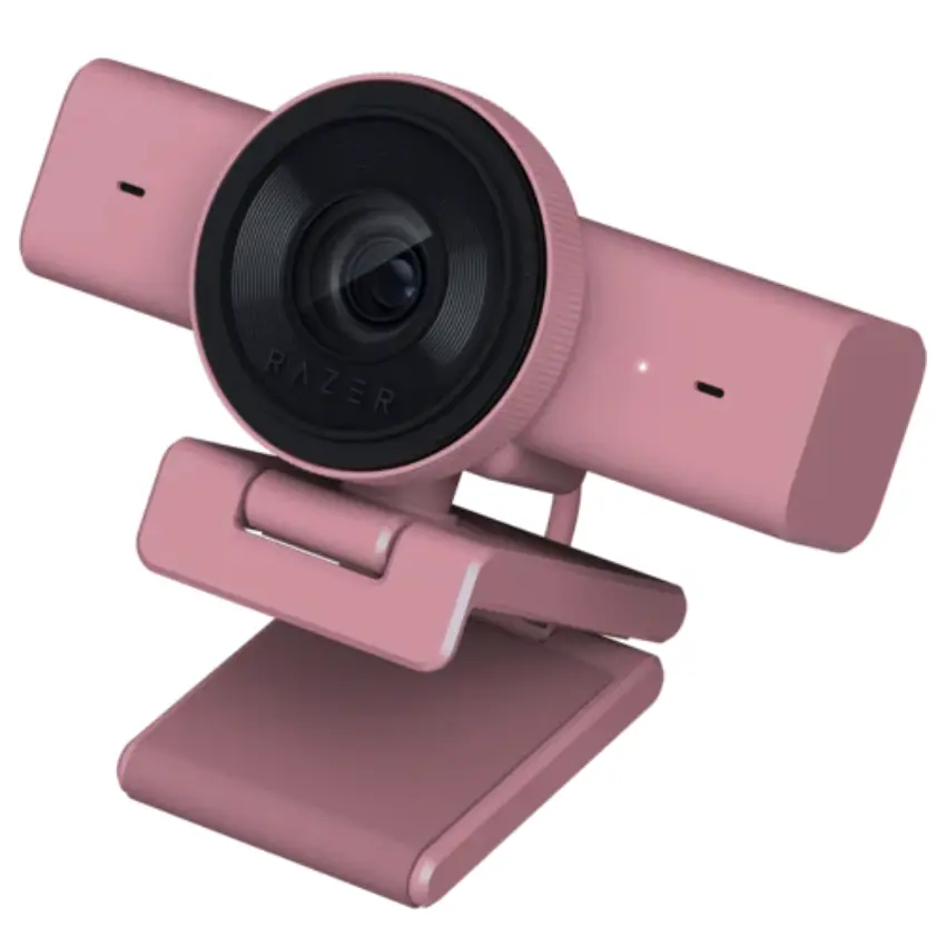 Cámara Web Razer Kiyo V2 X, Quartz Pink, Rosa
