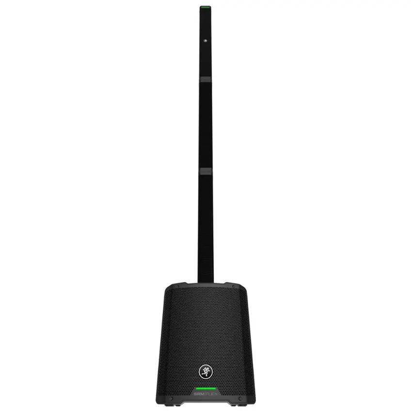 Sistema de Sonido de Columna Mackie SRM-FLEX, Woofer 10", Potencia 1300W, Todo en uno, Mezclador, Bluetooth y DSP