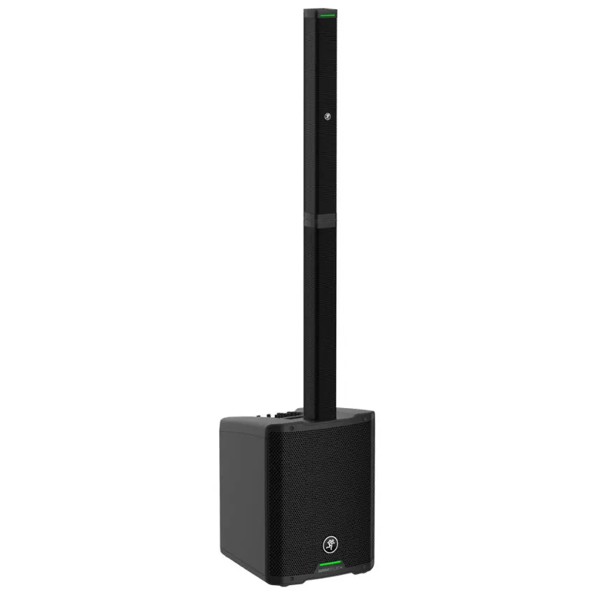Sistema de Sonido de Columna Mackie SRM-FLEX, Woofer 10", Potencia 1300W, Todo en uno, Mezclador, Bluetooth y DSP