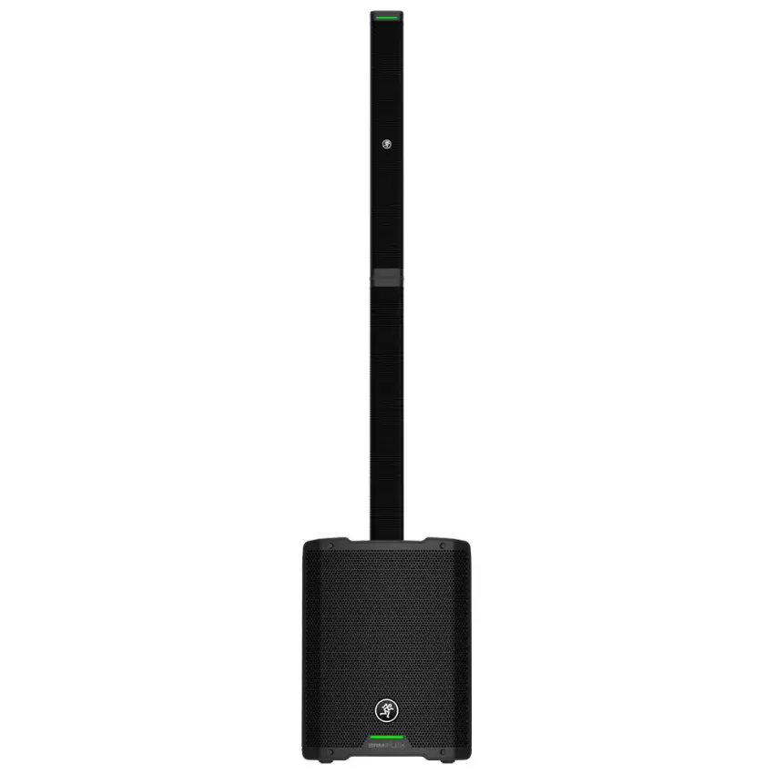 Sistema de Sonido de Columna Mackie SRM-FLEX, Woofer 10", Potencia 1300W, Todo en uno, Mezclador, Bluetooth y DSP