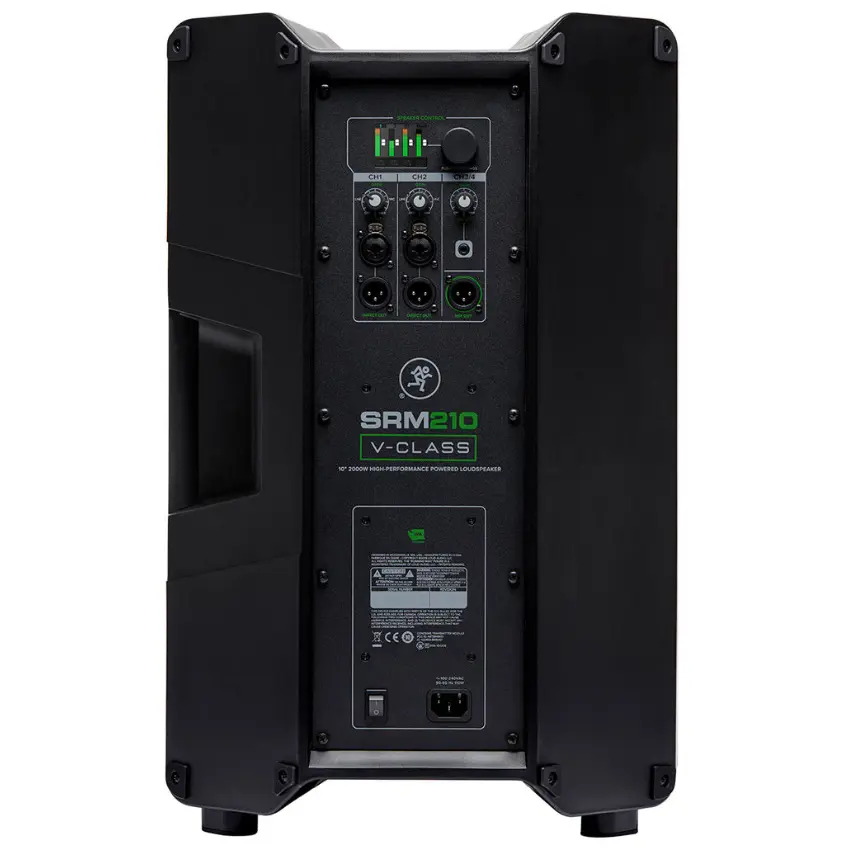 Altavoz Activo Mackie SRM210 V-Class, Woofer 10", Potencia 2000W, DSP